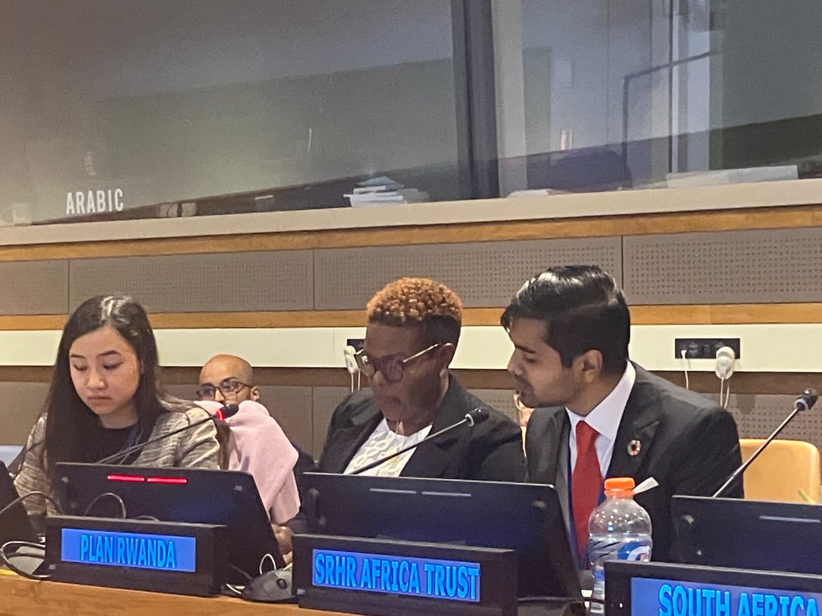 SATZimbabwe's tweet photo. SAT is proud to have co-organized an official side event at the 56th UN Commission on Population and Development, advocating for Comprehensive Sexuality Education (CSE) for young people. Let's work together to ensure evidence-based interventions for SRHR are accessible to all. https://t.co/G8A4v6aNSL