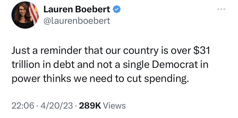 Just a reminder that our country is over $31 trillion in debt (also) thanks to Donald Trump, who added 8 trillion to the national debt in 4 years, more than what Obama and Bush did in 8 years.