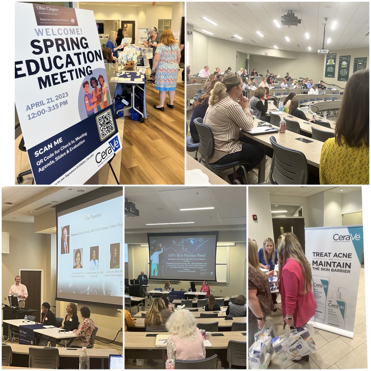 OHPediatricians's tweet photo. What a fantastic #OhioAAPSpringMeeting where we came together to address challenges and improve vaccine rates! THANK YOU to all our wonderful presenters, leadership, attendees, and staff for your support! Comment your favorite part of #OhioAAP Spring Meeting! https://t.co/YkI3qM9VqB