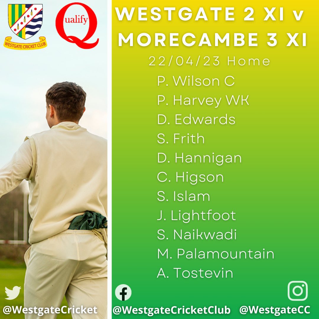 This weekend sees the first team kick off their season for 2023! 🏏 If you haven’t sorted out your fantasy team yet you have limited time left!
Don’t forget about the Club Quiz this weekend, see the previous post for details!