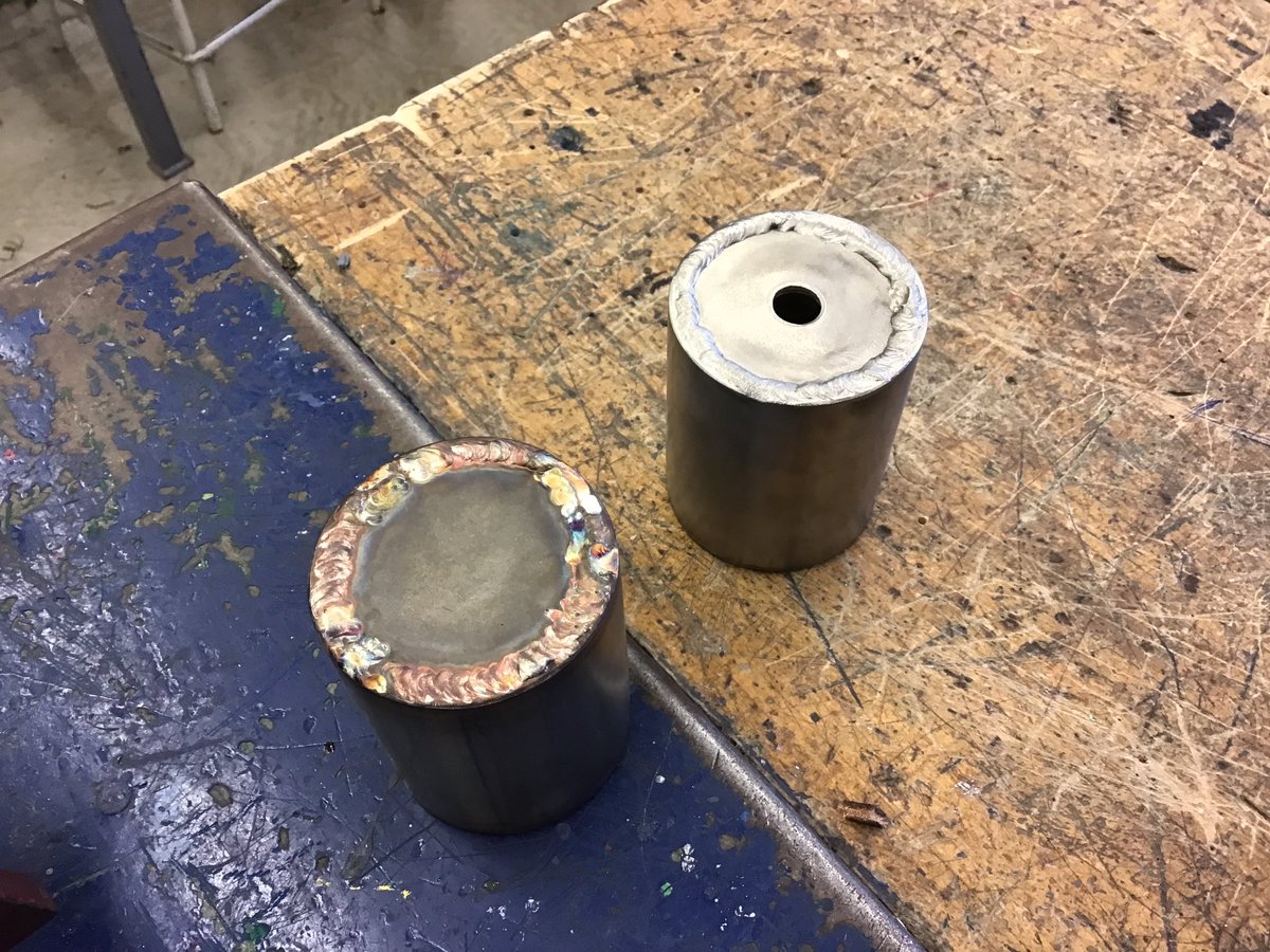 Mr_Huber's tweet photo. Successful #SHSM Day! Created belt buckle designs and assembled leather belts, smoke tested welds (Thanks St Mary’s Fire Chief ), and pressure tested stainless TIG joints  #AMDSBSHSM #AMDSBOYAP #AMDSBpathways https://t.co/lnL99oi4Z1