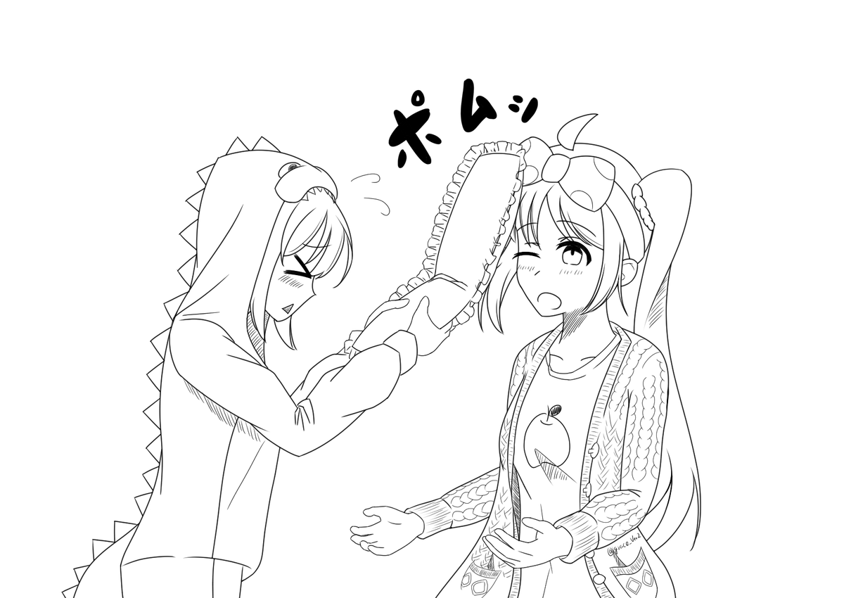 深夜のぼ虹おえかきです(雑絵失礼
投げろと言われてもぼっちにはこれが限界そう... 