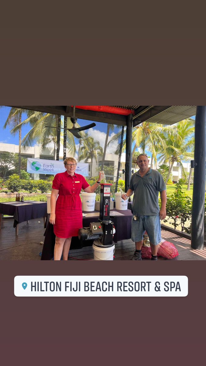 fiji_ltd's tweet photo. 3/3Rather than importing the glass from NZ Fosters Industrial Hygiene Services used locally recycled glass for their non slip flooring.

A big Vinaka vakalevu to our partners.
#StrongerTogether #greenfuture #sustainability 🏝️♻️ https://t.co/qcfZjRbSGt