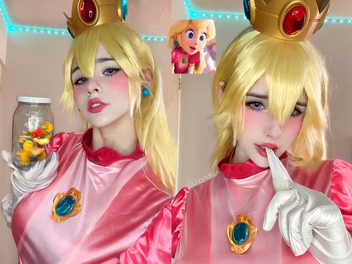 LizyhSan on X: Princess peach...♪♪ t.coYBLI6Xpcoh  X