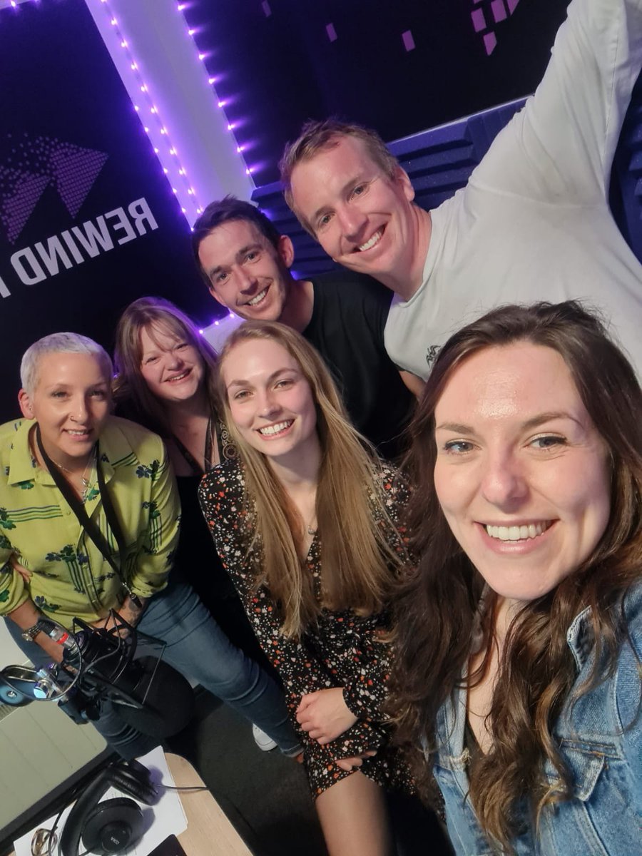 KathandAimee's tweet photo. Loved meeting and chatting to the talented @TrueFoxes and Saltwater Cure, both fantastic bands in their own right, to talk about their brand new track in collaboration, 'Sunlight' which had its very first play on radio on the Big Drive Home @RewindCornwall  #supportinglocalmusic https://t.co/Fy2sTbxtRH
