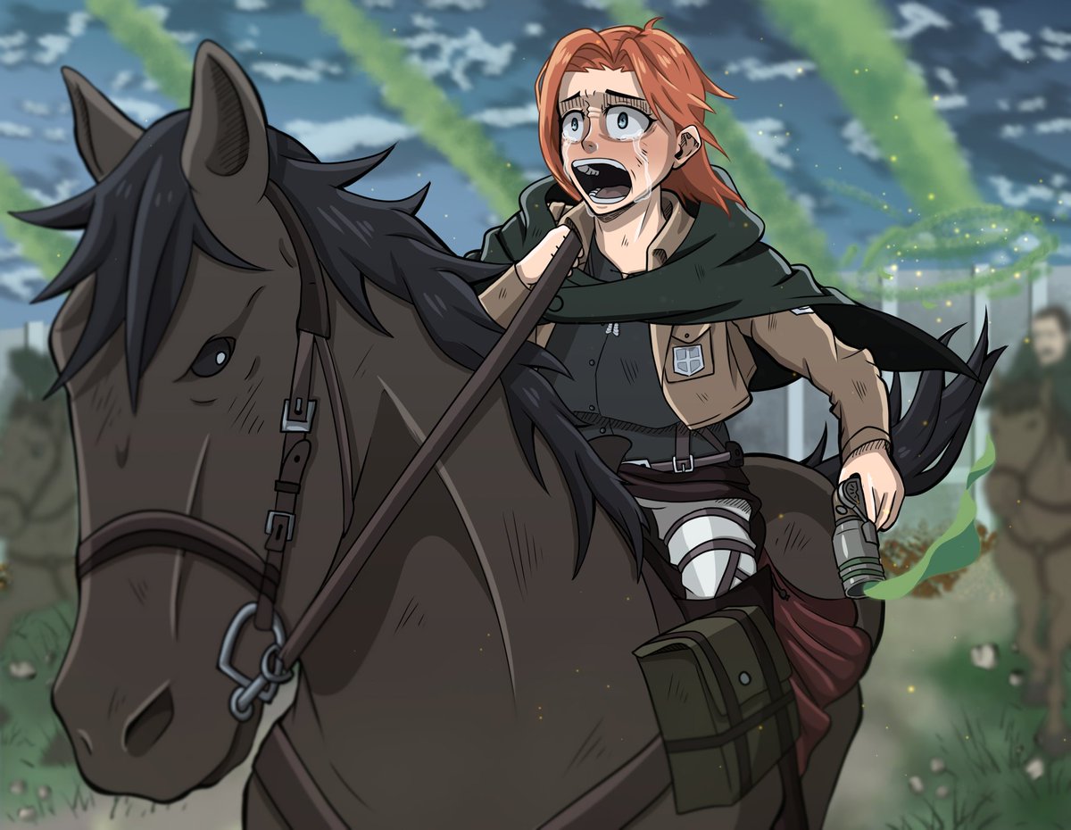 AaronAzama's tweet photo. If you aren't drawing your other half charging to their death then you aren't using your time right IMO. https://t.co/1hc3fP6J7z