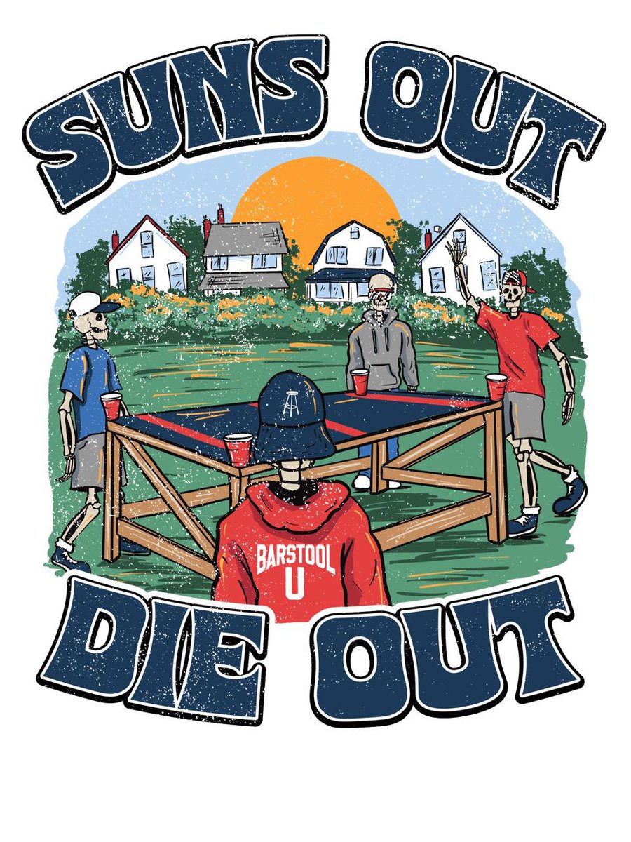 UofABarstool's tweet photo. Get ready to dominate the Beer Die table in style with our brand new Barstool shirt. Grab yours now and show off your beer die skills! ๐บ๐ฒ #Barstool #BeerDie #NewShirtAlert
Link: https://t.co/9373mXZRyf https://t.co/hckU4u4ZAX