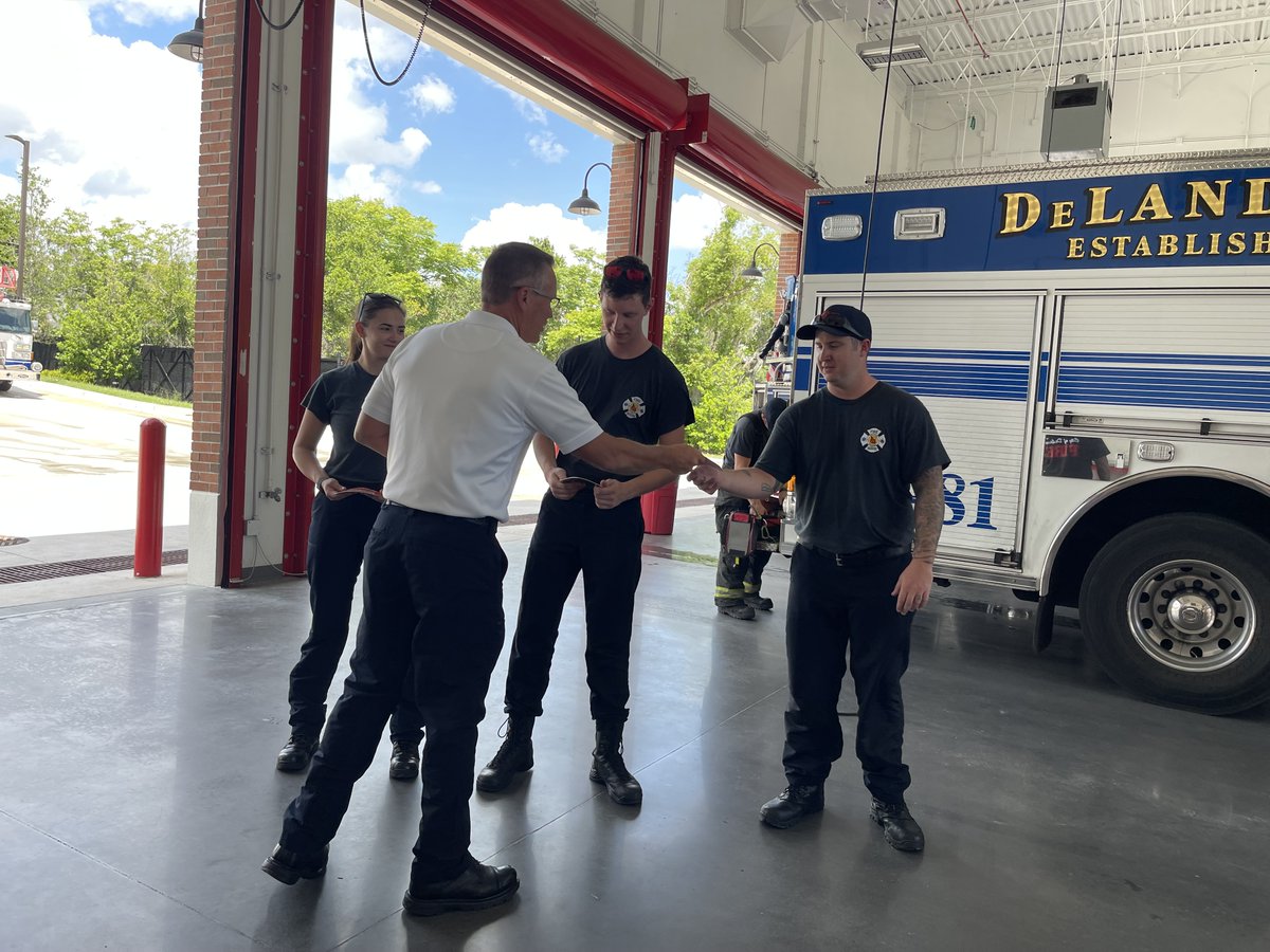 DeLand Fire Department tweet media