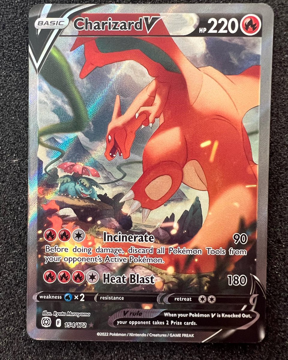 EliteCardsWa's tweet image. Pokémon Charizard V 154/172 Holo Ultra Rare #pokemon #charizardv #charizard 
#elitecardswa  #sportscardsforsale #rarecards #gradedcards #autocards #rarecardsforsale #sportscards #tradingcards #NBA #NFL #MLB
ebay.com/usr/elitecards…