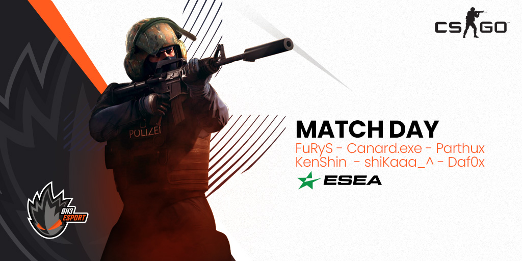 C'est reparti pour un tour ! 

Rendez-vous à 22h pour un nouveau match cast par @ZaReKCSGO 

Let's go BH3 🔥

📺twitch.tv/zarektfr?sr=a

#CSGO #ESEA