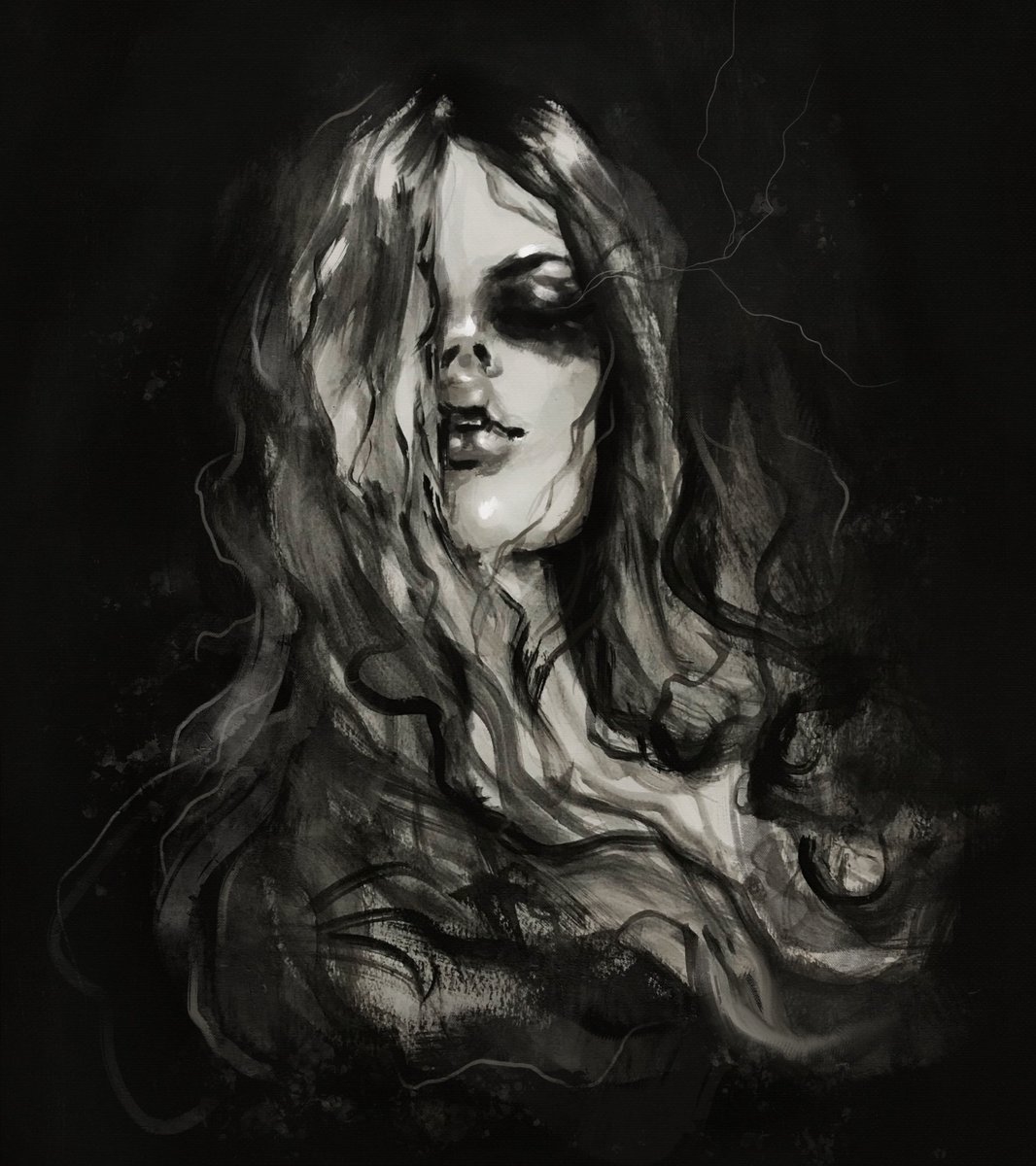 leylabuk's tweet photo. “Breathing in black”
9/10 eds left on Objkt 
12 $XTZ 

The physical piece is available too, anyone interested can dm me. https://t.co/Y7kYRDnTku
