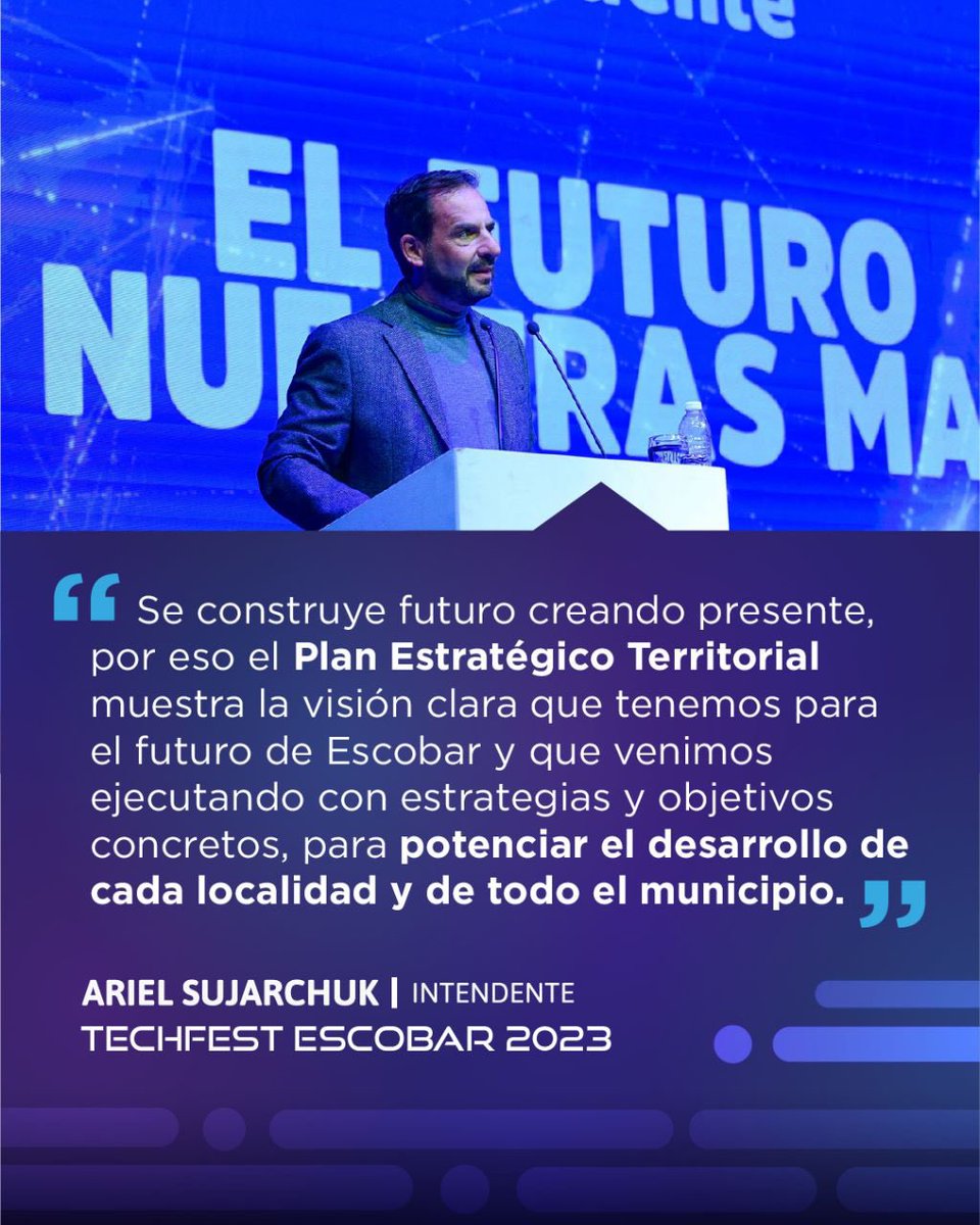 ArielSujarchuk's tweet photo. La construcción del Escobar del Futuro incluye un Plan Estratégico Territorial 2030. Busca el equilibrio entre el crecimiento del distrito con criterios sostenibles, inclusivos y equitativos, protegiendo el ambiente y fortaleciendo el área agrícola. 

➡️ https://t.co/pRDD86A8Ed https://t.co/IjeVEaiLDu