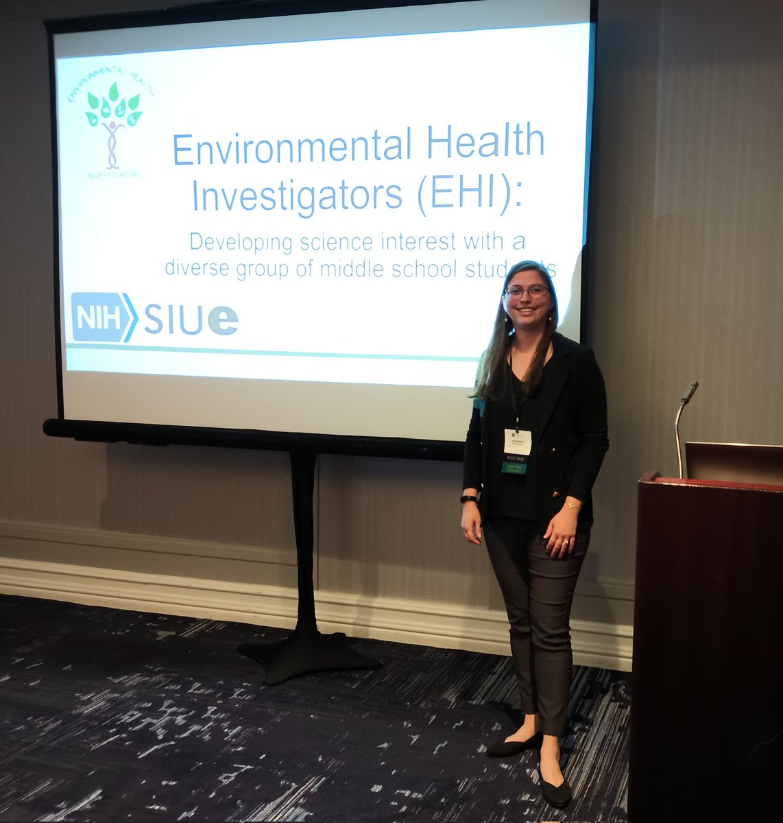 I had a great time at #NARST23 talking about our research on science interest development with Middle School students! Many thanks to our funders @NIH SEPA and to everyone at the @siuestem team!

@SIUE @NARSTorg