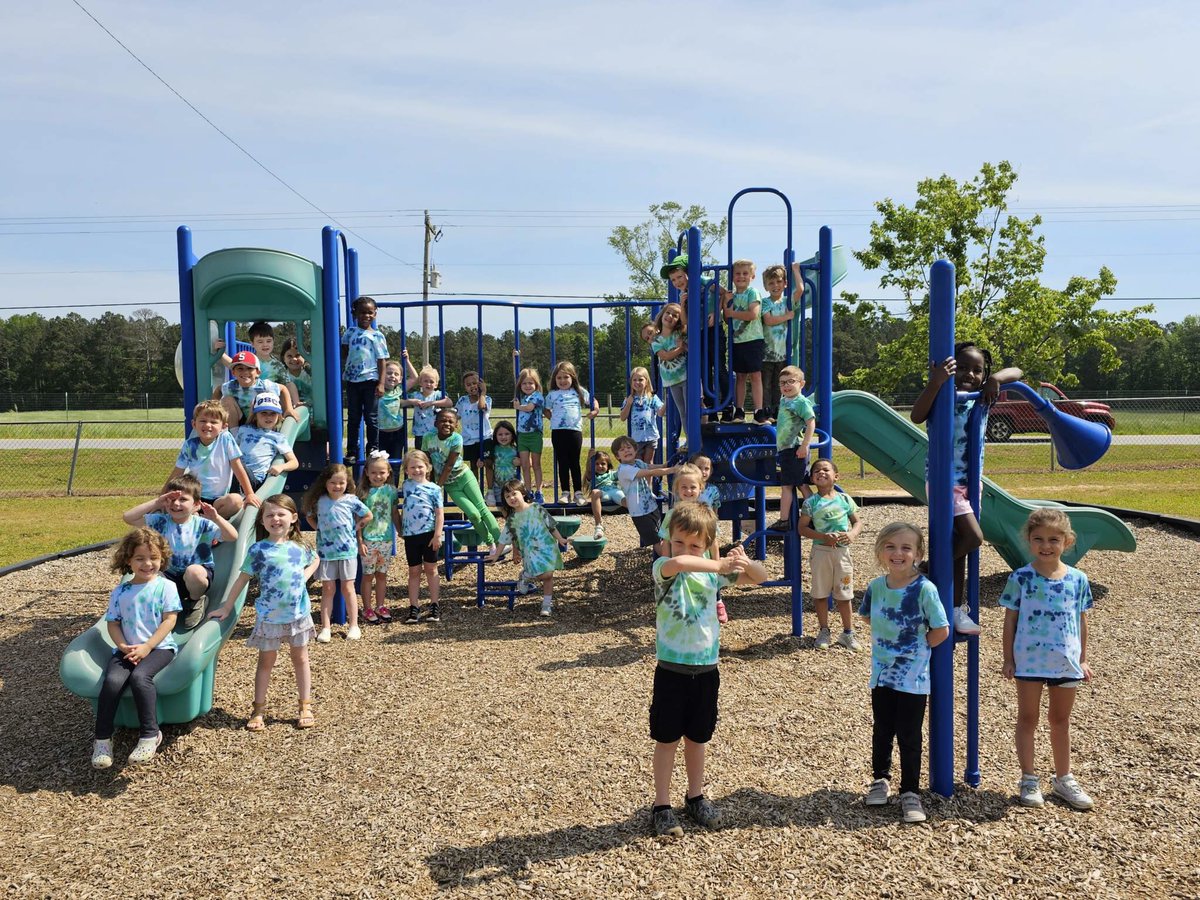 Pre-K celebrating earth day today!