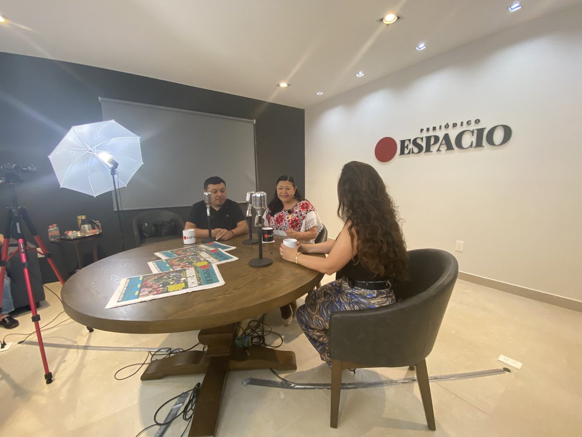EspacioNoticias's tweet photo. 📹🔴 | Próximamente entrevista con la Diputada @MildredAvilaVer , presidenta de la Comisión de Seguridad en la XVII Legislatura y el Diputado José María Chacón @imoveqroo @CongresoQRoo https://t.co/0EpxIuxPpL