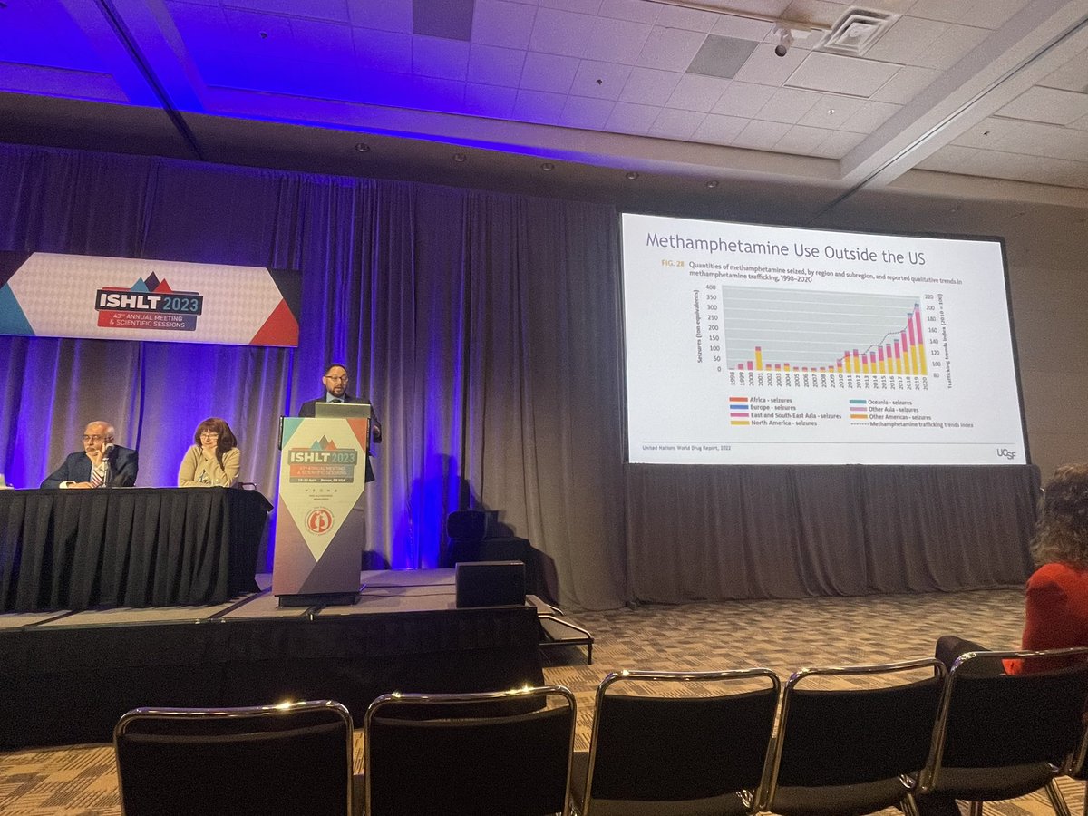 Leslie Seijo, MD (@lseijomd) on Twitter photo The amazing <a href="/LungTxptMD/">Nicholas Kolaitis, MD MAS</a> giving a talk on methamphetamine use and PH #ISHLT2023 The amazing <a href="/LungTxptMD/">Nicholas Kolaitis, MD MAS</a> giving a talk on methamphetamine use and PH #ISHLT2023