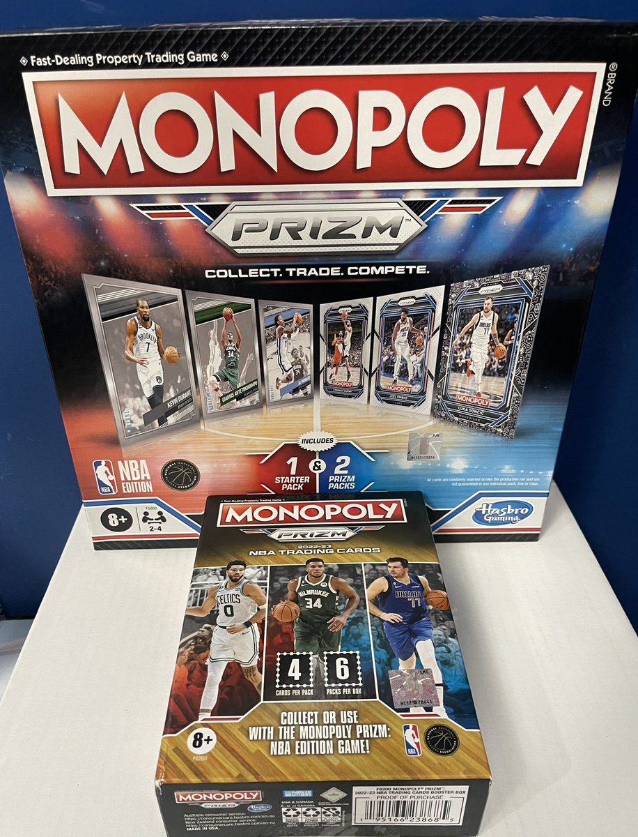 FastBreakCards's tweet photo. 🔥 FBC Fire Freebie #513🔥

Cost: FREE - Free S&amp;H

2022-23 NBA Prizm Monopoly Booster &amp; Board (both boxes)

When does it end? May the 4th, 2023 @ 5 PM

Follow, Like, Retweet to be entered. (Must be maintained for the entire giveaway period.) https://t.co/7kaYZVIZtR