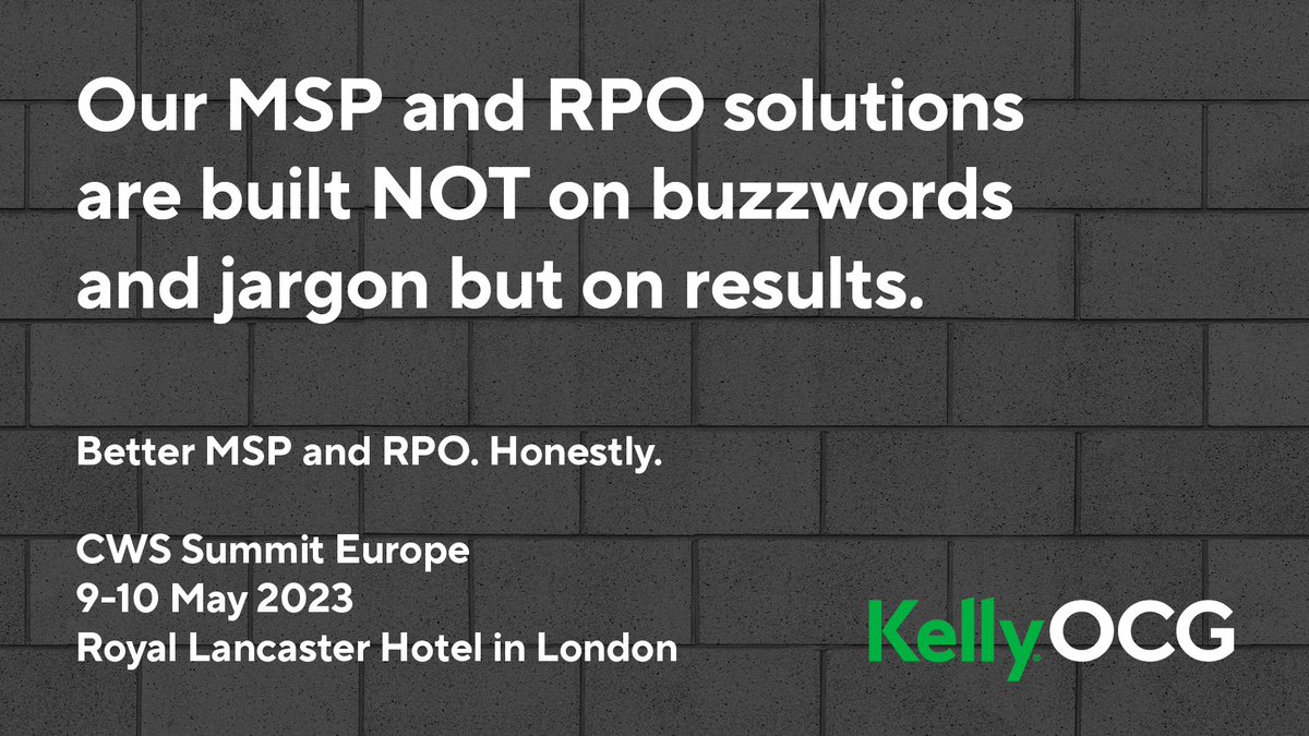 mecathyb's tweet photo. I'm super excited to head to the #CWSSummit Europe on 9-10 May in London!

Our team of straight-talking workforce experts are prepared to go further than anyone else to prove our credentials.

Get the details.

#BetterHonestly

@SIAnalysts https://t.co/BoykzVGyTS https://t.co/d1cXszEBWM