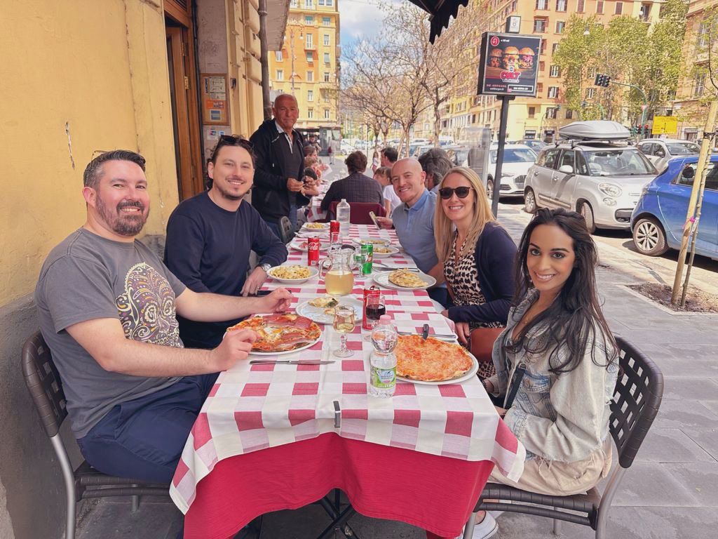 nw_raise's tweet photo. Great 2 days with an excellent group of Senior Breast Trainees from the NW on a visit to Rome. Some invaluable Braxon Fast techniques and clinical discussion were enjoyed along with the sites and flavours of Italy’s capital. “Molte Bene!”
#rome23 #braxonfast https://t.co/5BwaT9pLtq