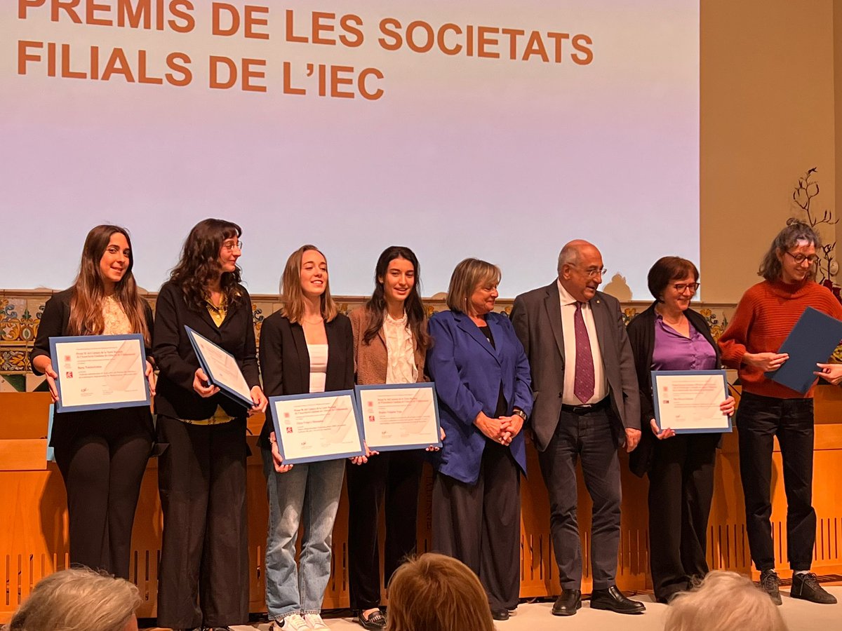 Mònica Toldrà (@monicatoldra) on Twitter photo Enhorabona a la <a href="/VergesClara/">Clara Vergés</a> #PremisSantJordiIEC 2023🌹del <a href="/iec/">IEC</a> <a href="/ACCA_iec/">Associació Catalana de Ciències de l'Alimentació</a> Millor TFG "Ciències de l'Alimentació" i a l'Elsa Xifre, Accèssit Societat Catalana de Tecnologia <a href="/SCT_professorat/">SCT_professorat</a> pel TFG Grau #InnovacióiSeguretatAlimentària <a href="/UdGPolitecnica/">Escola Politècnica Superior #50EPS</a> <a href="/univgirona/">Universitat de Girona</a> Molt orgullosa!!💜 Enhorabona a la <a href="/VergesClara/">Clara Vergés</a> #PremisSantJordiIEC 2023🌹del <a href="/iec/">IEC</a> <a href="/ACCA_iec/">Associació Catalana de Ciències de l'Alimentació</a> Millor TFG "Ciències de l'Alimentació" i a l'Elsa Xifre, Accèssit Societat Catalana de Tecnologia <a href="/SCT_professorat/">SCT_professorat</a> pel TFG Grau #InnovacióiSeguretatAlimentària <a href="/UdGPolitecnica/">Escola Politècnica Superior #50EPS</a> <a href="/univgirona/">Universitat de Girona</a> Molt orgullosa!!💜