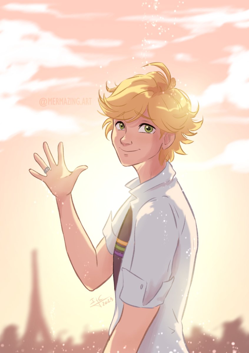 mermazing_art's tweet photo. Echaremos de menos tu increíble trabajo, gracias por darnos tu voz que se quedará grabada en los corazones de miles de niños y en el de los fans que te admiran y te respetan. Hasta siempre Chat Noir (Jesús Barreda) DEP https://t.co/BUUhiCE4rH