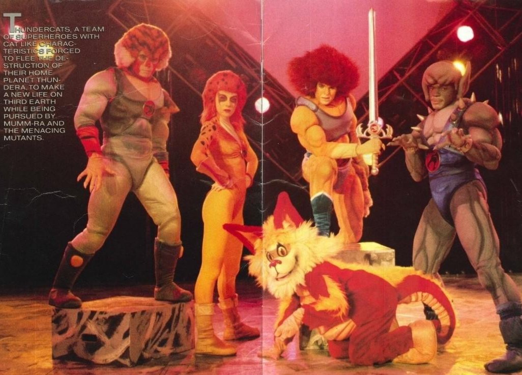 The 1987 Thundercats Live stage show!

Oh there's a trailer: youtu.be/prlVpxOGkqk
