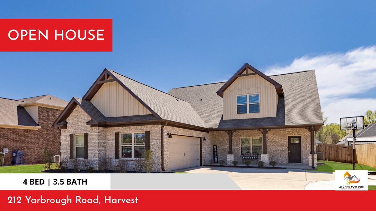 TamaraFoxHomes's tweet photo. This listing won't last! Take a look before it's gone. Feel free to ask any questions or give me a call at 615-482-6787 π±!
#remaxunlimited #thefoxgroup #propertyforsale #harvesthomes #betterthannew https://t.co/IIZZYyiozH https://t.co/AgIdDVDEBO