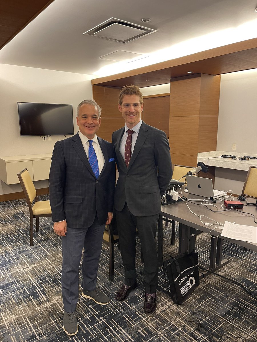 graffeo's tweet photo. Had a great time recording an ep of #ItsNotBrainSurgery w @pcamarata + @LiorElkaim1 at #AANS2023...went deep on the value of intellectual diversity in #nsgy, which I think is central to #ComplexCranial training, &amp; the incredible team @OUskullbaseMD is building @OU_Neurosurgery! https://t.co/aZoDZOmVHI