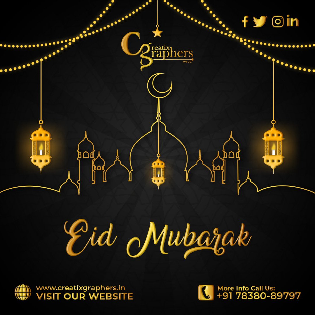creatixgraphers's tweet photo. Eid Mubarak 🌙🎉
.
.
.
.
#eidmubarak #Twitter #creatixgrapherspvtltd #creatixgraphers #aalokonweb #creatix #digitalmarketing #marketing #bussiness #delhi #Bihar #patna #usa https://t.co/IsdlocAN0v