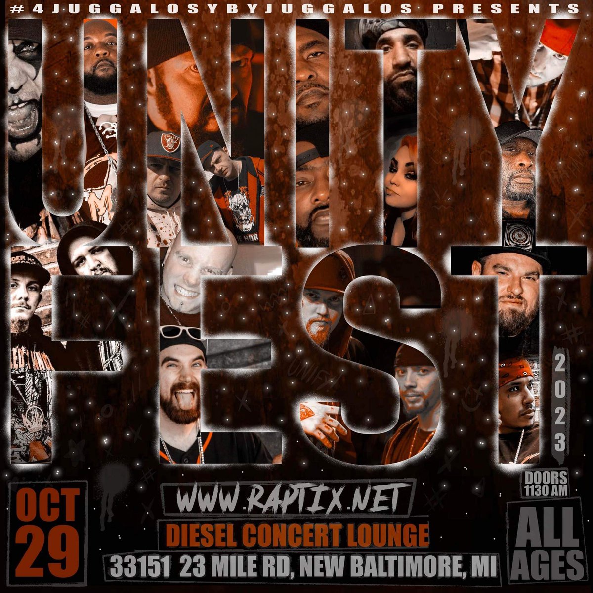 If you find yourself in Detroit for Fright Fest or Hallowicked, be sure to show some love &amp; get jiggy with artists that don’t care which side you take 🤙🏻
