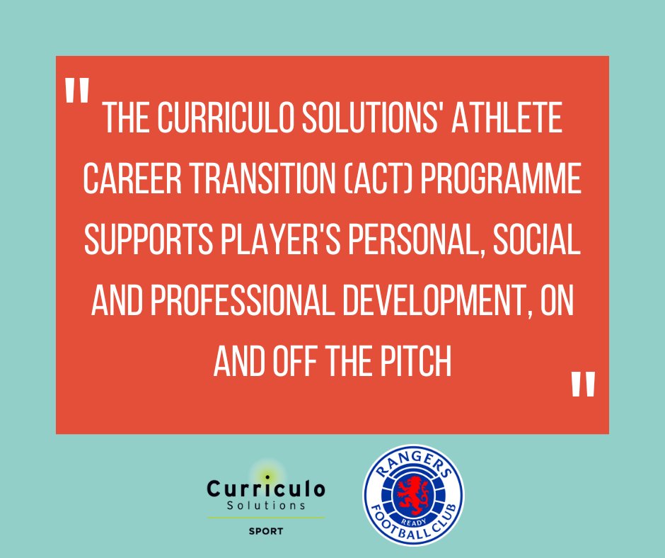 Curriculo Solutions (@curriculosolns) on Twitter photo Through our Athlete Career Management (ACT) programme we've had the opportunity to work with the @rangerswfc players to develop and empower them to take control of their next career steps.
<a href="/Sportymcd/">Amy McDonald</a> <a href="/malcolmthomson4/">malcolm thomson</a> Through our Athlete Career Management (ACT) programme we've had the opportunity to work with the @rangerswfc players to develop and empower them to take control of their next career steps.
<a href="/Sportymcd/">Amy McDonald</a> <a href="/malcolmthomson4/">malcolm thomson</a>
