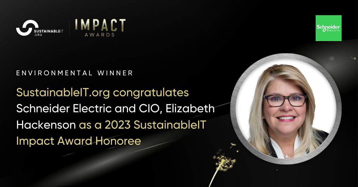 We won the 2023 @SustainableIT.org Impact Award in the Environmental Impact category for our GreenIT initiative. Kudos to Elizabeth Hackenson, our Chief Information Officer, and the IT team!
spr.ly/6017Ou7sB
#GreenIT #ImpactCompany