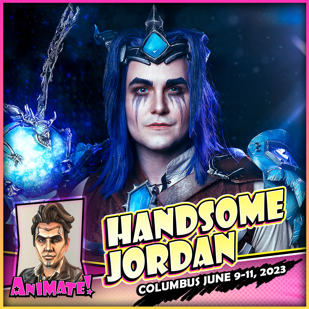 AnimateCMH's tweet photo. Meet professional cosplayer @_handsomejordan at Animate! Columbus June 9-11, 2023 at the Greater Columbus Convention Center!

Find Out More: https://t.co/88e37TdGxL

#AnimateColumbus #Animate #HandsomeJordan #ComicCon #Cosplay #Fandom https://t.co/0vQueFVAFC