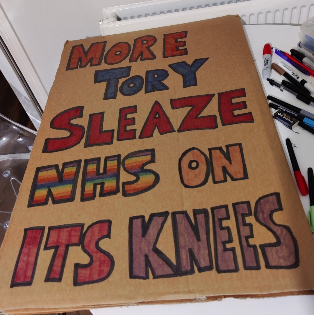 Placard making is my happy place. 

#BullyBarclay
#SteveWontSilenceUse
#RightToStrike