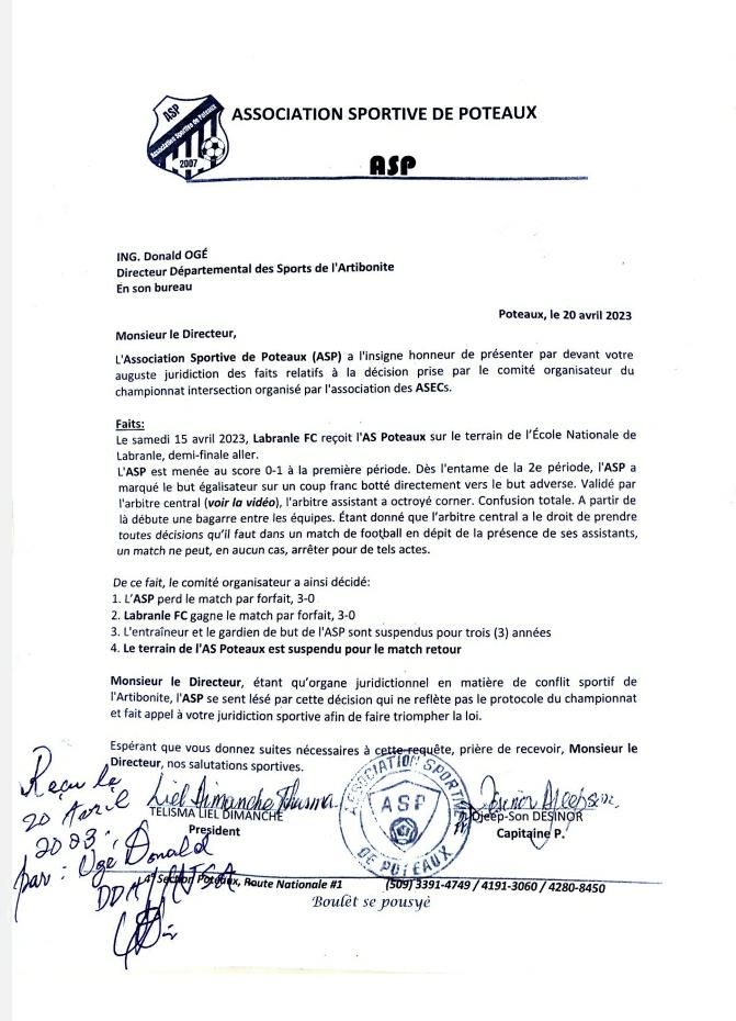 wilton_severe's tweet photo. #Sport_CONFLIT
2e édition championnat intersection des Gves.
Guerre froide entre les Organisateurs, AS Poto et DDA/MJSAC.
Les organisateurs ont maintenu le match retour pr ce dimanche. L'ASP a injecté appel à la DDA/MJSAC. Aucun mot, silence total de la DDA/MJSAC.  A suivre https://t.co/uToXWlmzTH