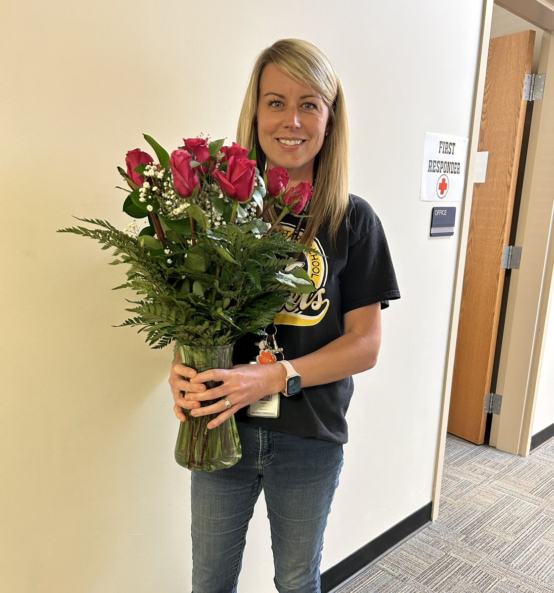 Congratulations to Lauren Heaton!  She’s our Support Staff of the Year! <a href="/RockHillSchools/">Rock Hill Schools</a> #RockSolid
