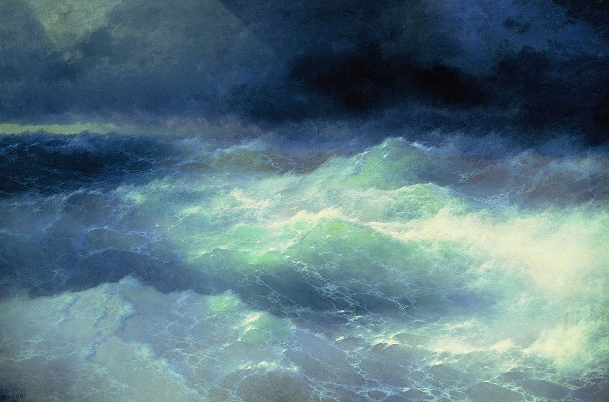 ProvenzaleII's tweet photo. Romanticismo russo
Ivan Konstantinovič Ajvazovskij: "Tra le onde" (1898).
#StopRussofobia https://t.co/j9s0AHdw8W
