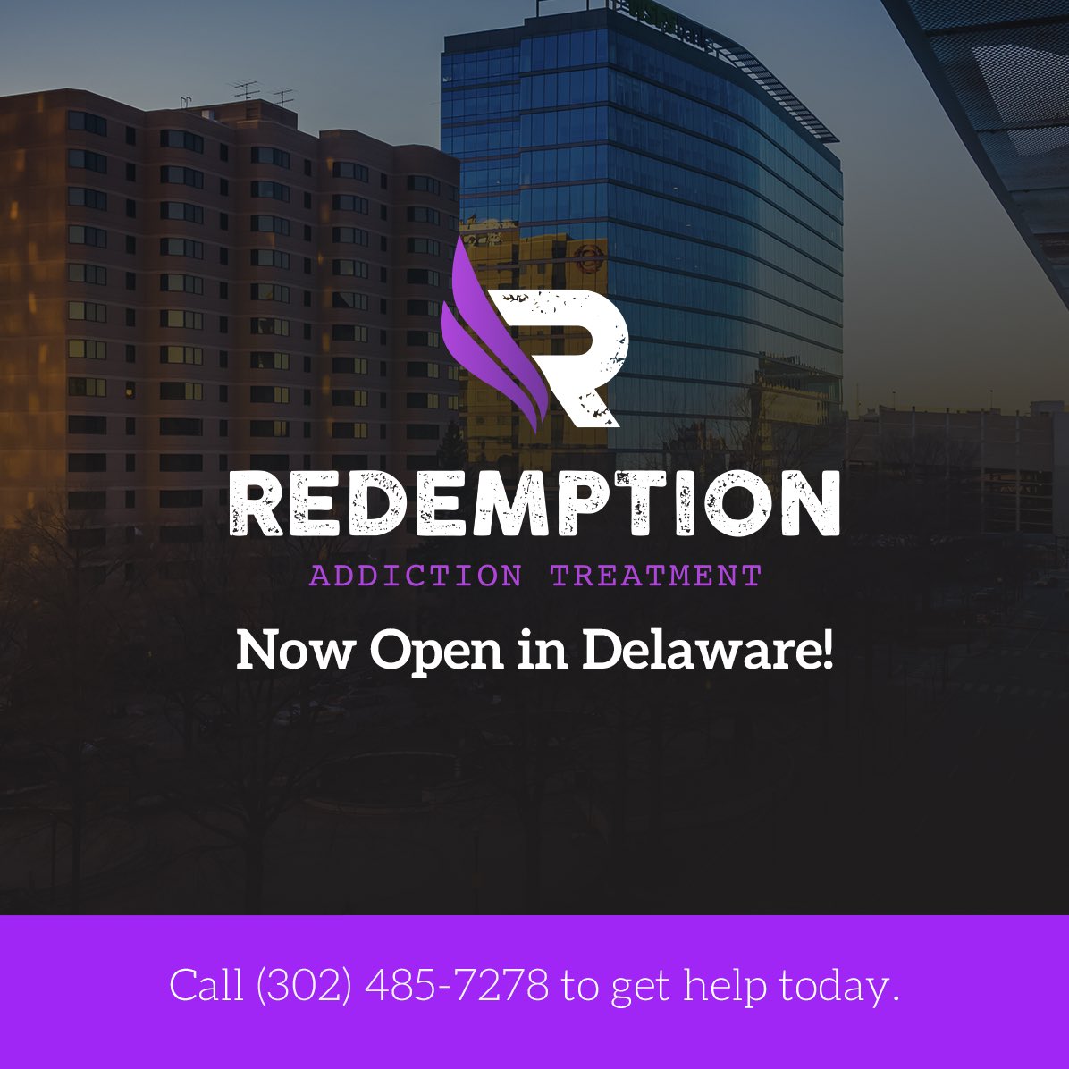 Redemption_TC's tweet photo. We are excited to announce that we are starting to take patients on Monday! If you or a loved one is struggling with substance abuse and looking for help reach out to Redemption at 302-485-7278 and start your journey to Recovery today!!! https://t.co/LucRNMmjA4