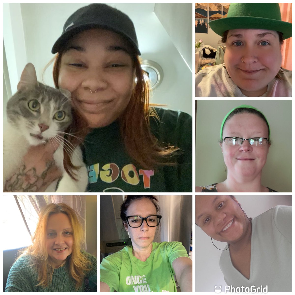 KargakosLitsa's tweet photo. Celebrating Earth day with such an amazing team. #lifeatt #wegotyourbackoffice @JulieHockenber1 @ruthtadlock https://t.co/syADqQcBPs