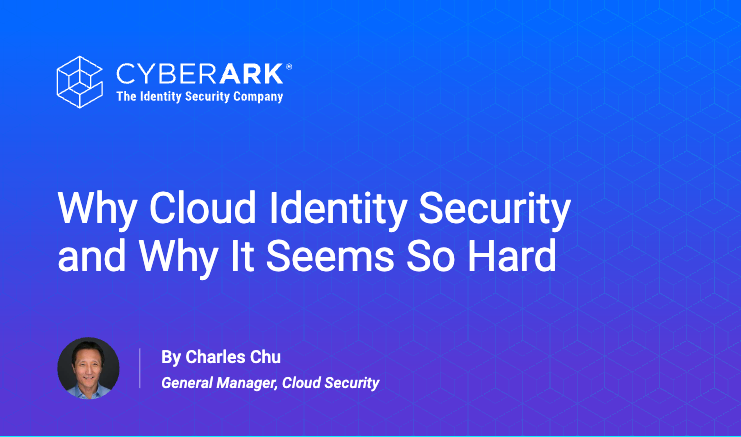 jenthorne's tweet photo. Is cloud security giving you a headache? Don't worry, @CyberArk's Executive POV white paper on Cloud Identity Security is like a virtual aspirin. Download now and thank us later! https://t.co/d4Ho0N7rjJ https://t.co/lizpWfaEzg