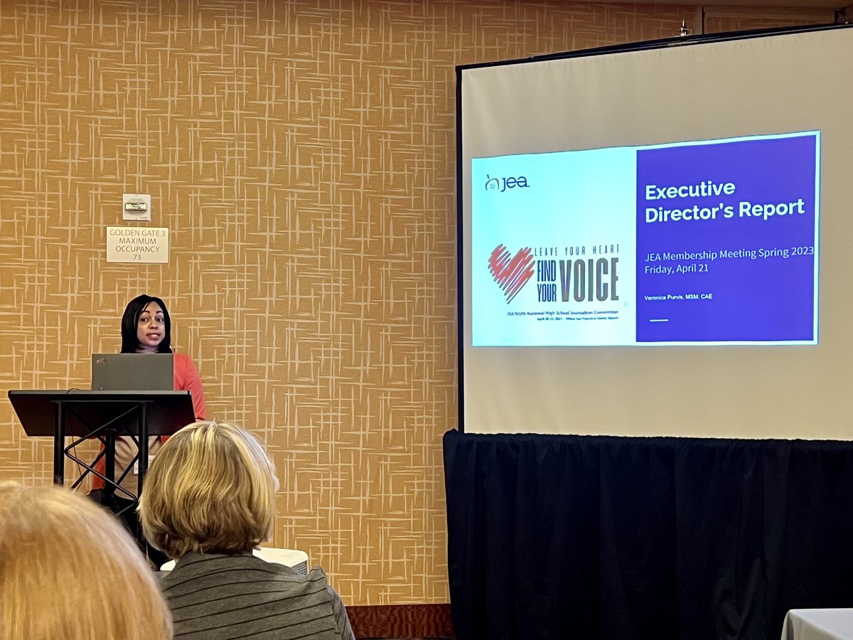 Julia Satterthwaite, MJE tweet media