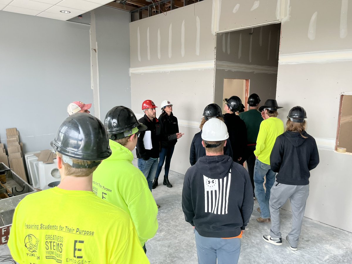 Great way to end at Cardinal Construction boot camp project tours and Q&amp;A panel discussion