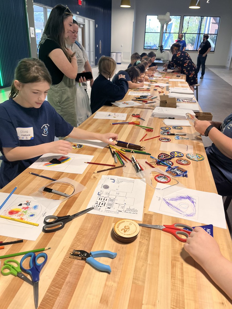 STEMnaut's tweet image. Space Day with the Works has been fantastic! Thank you to all of the #CCA families and schools who have attended. Loved having @MoonshotMuseum @pafa2017 here as well. #RemakeDays #TechWorksatCCA