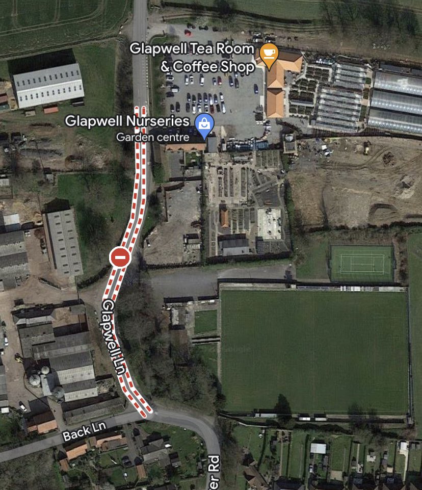 Glapwell_FC_89's tweet photo. A reminder that the road outside our ground is still closed this weekend. 

Arriving from J29 roundabout please come through Palterton otherwise it’s a long trip back on yourself. From the other side it will be New Houghton you need to go through

Please refer to maps attached https://t.co/mpJ8YxwFSk