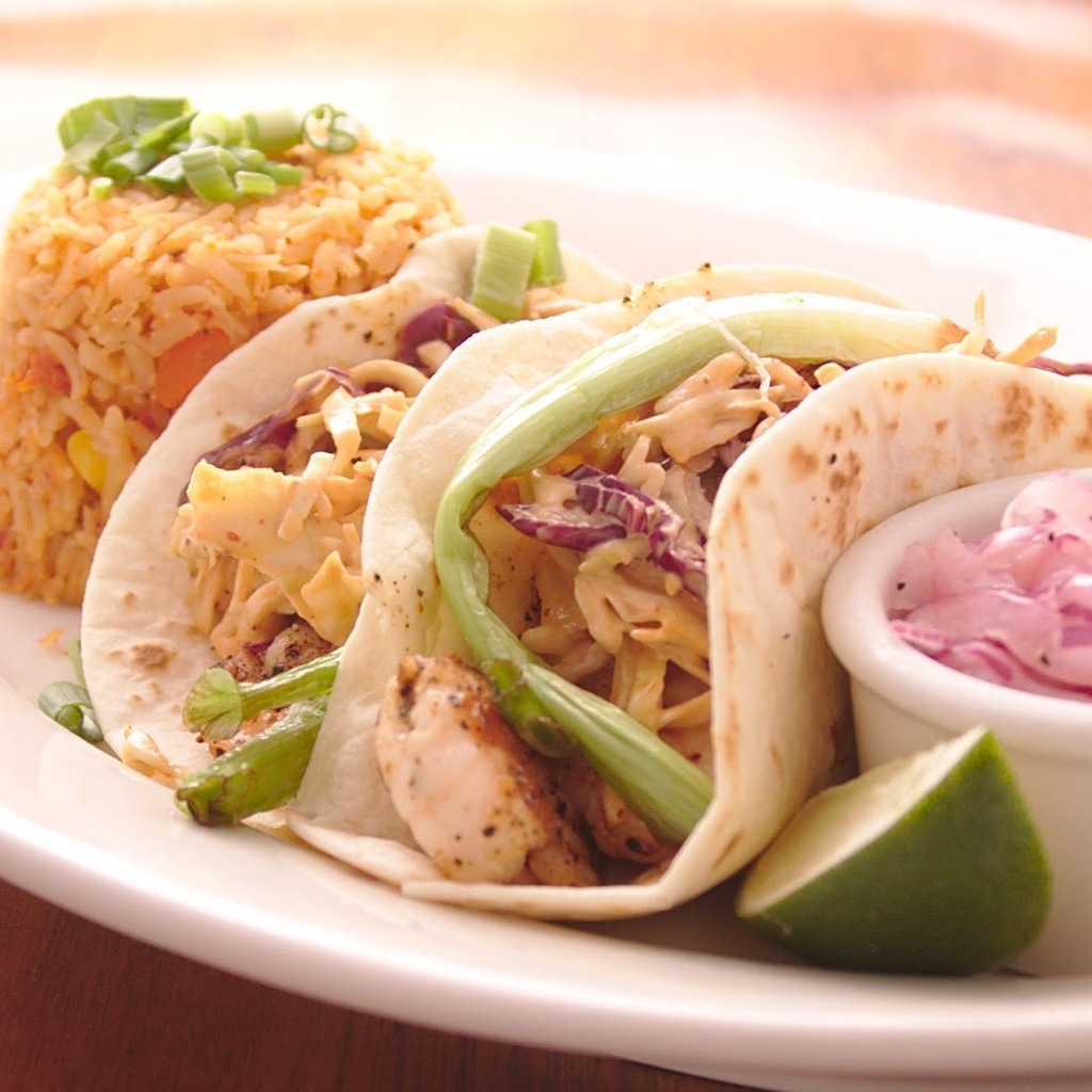 Weekly Specials 4/21 - 4/27: Blackened Salmon w/ Maple Glaze, Shrimp Tacos, Combo Pizza.  utahbayou.com/food