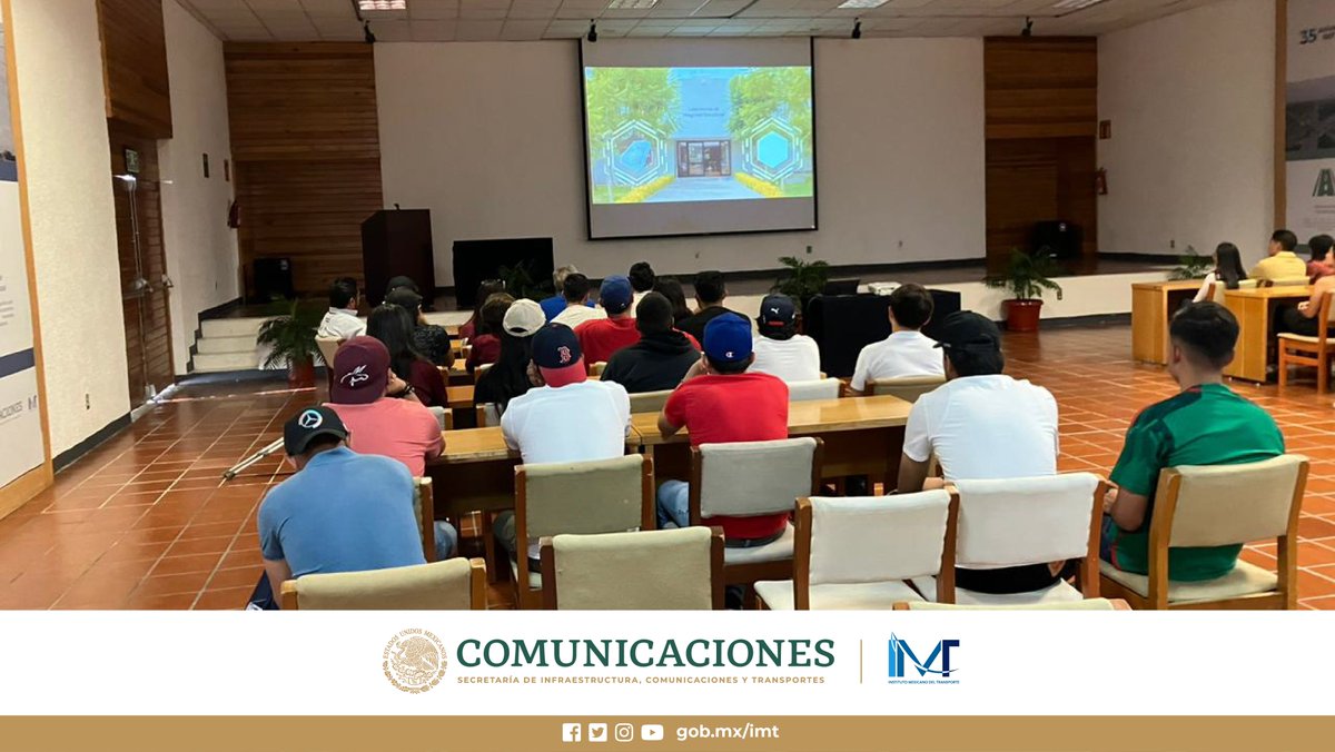 IMT_mx's tweet photo. #VisitaIMT | Agradecemos la visita a las instalaciones del IMT, por parte de los estudiantes del Tecnólogico Nacional de México Campus Puebla. #OrgulloITP
Si quieres conocer el IMT, programa tu recorrido aquí
📷 https://t.co/BA2az5AAGq https://t.co/Jhl2Xq5n8Q