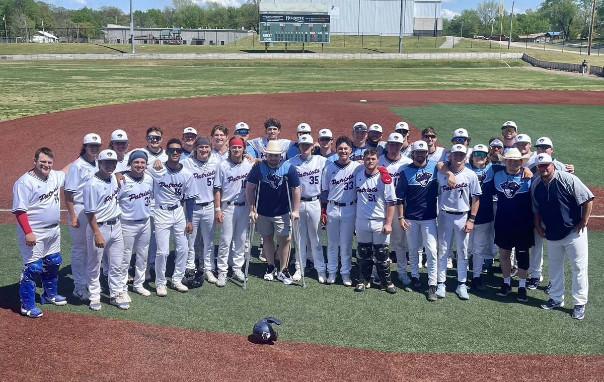 Celebration x2. Our guy Sam Golden back with team and a 2 out walk off double by Grant Merryman. 
Pats 3
Royals 2