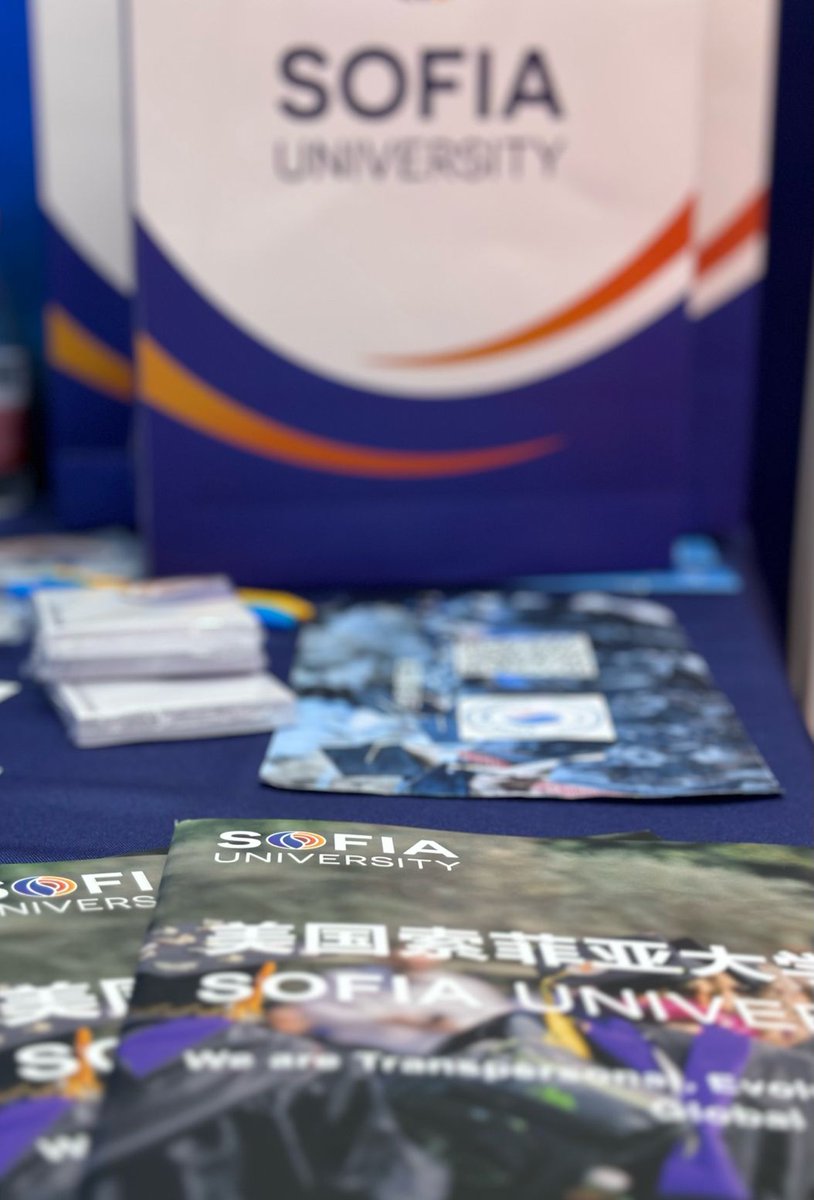 sofiauCA's tweet photo. Our Sofia Global College and China office have been busy visiting partner and potential universities in various cities such as Shanghai. It was a great pleasure to attend the 2023 China International Education Exhibition Tour (CIEET).
#sofiauniversity #partnerships #china https://t.co/iVyTOC1Grw
