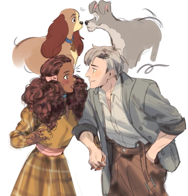 lady and the tramp...???? 