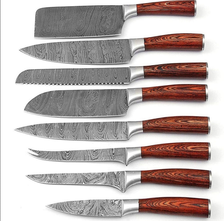 knifecraft2's tweet photo. Chefset kitchen knife 🔪🔪
For order inbox us 🔪🔪
#handforged #knife #chefset #kitchen https://t.co/lbVEFykHw1